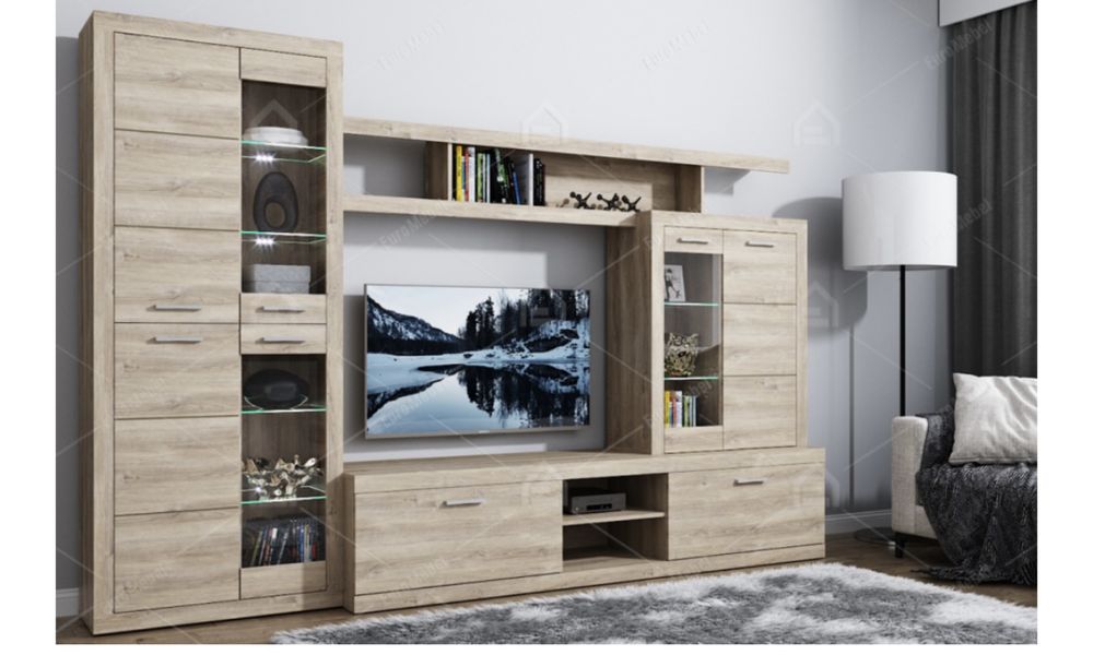 Стенка в гостинную (шкафы)