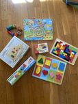 Дървени образователни играчки форми