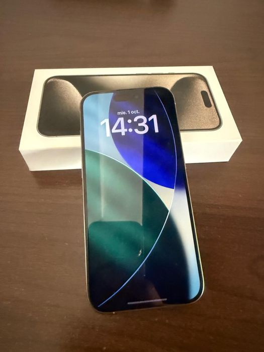 Iphone 15 pro full box 128 gb