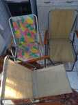 Vând 4 scaune pliabile pentru camping, picnic