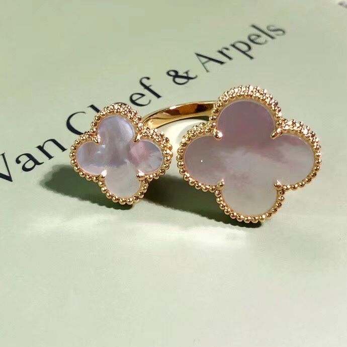 Позлатени пръстени  “Van Cleef & Arpels” 750/18k