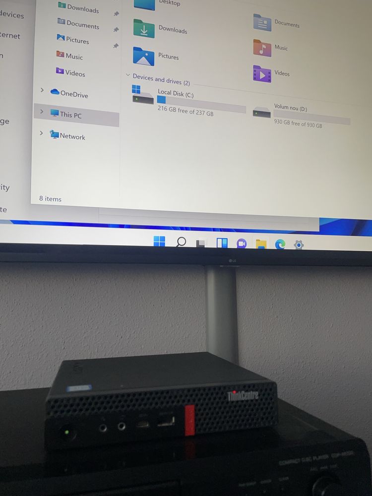 Mini Unitate calculator PC LENOVO ThinkCentre M720p IntelCore i5-9400T