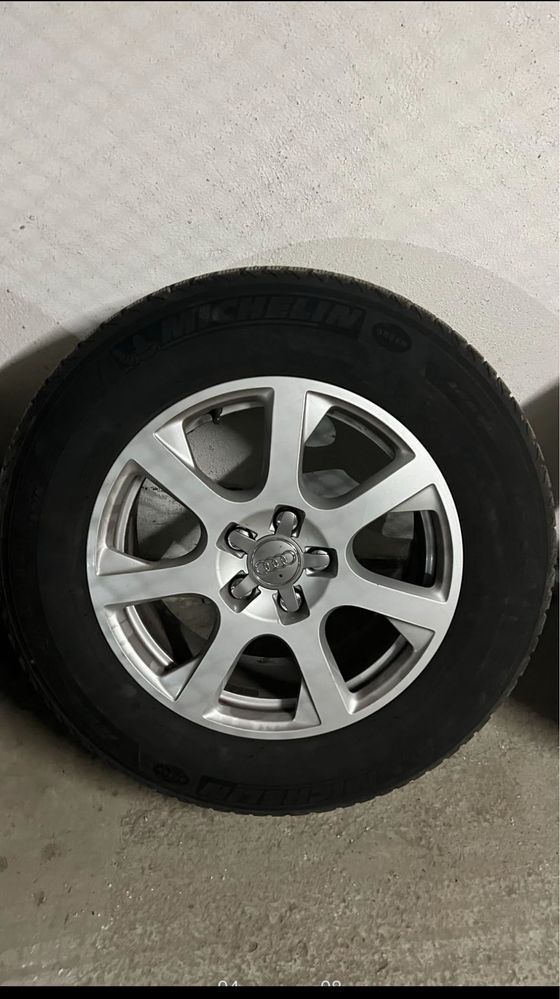 : Продавам оригинални джанти за Audi Q5  8,0 J x 17 ET 39,0.