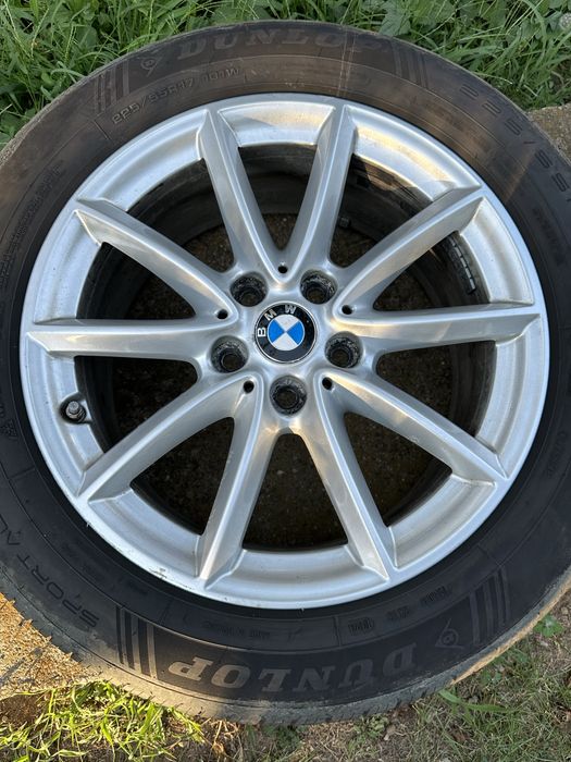 Jante BMW cu anvelope  all season Dunlop 225/55/17