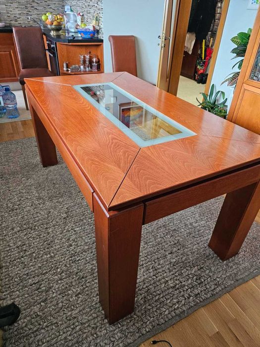 Трапезна маса масив