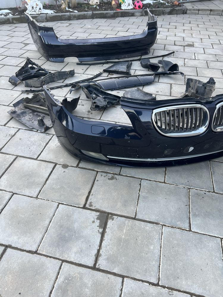 Bmw E60 части предна броня,задна броня, дифизьор,М решетка,1 бъбрек….