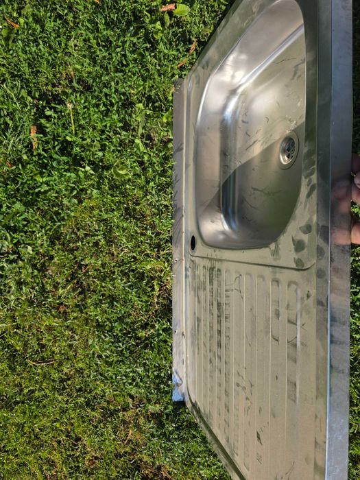 Chiuveta inox 80 x 50