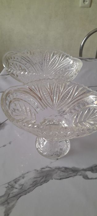 Хрусталь ваза 4шт