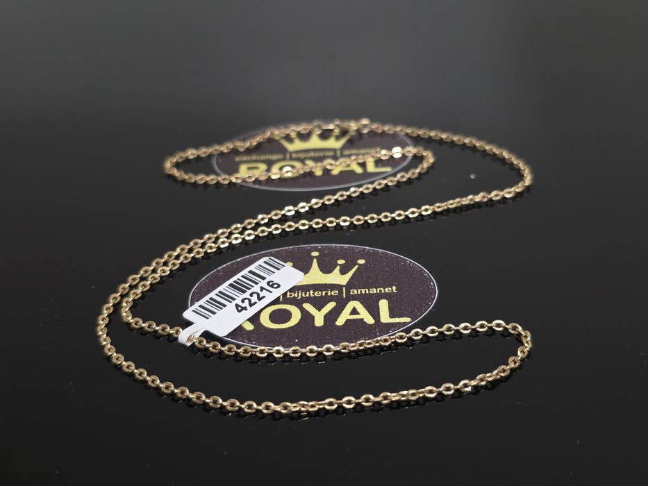 Bijuteria Royal: Lant aur 14k/1.79 gr
