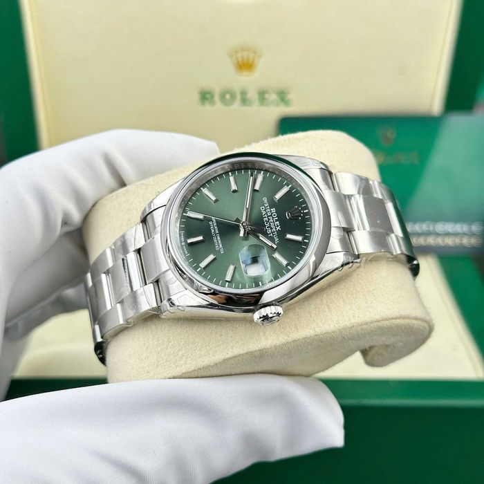 rolex datejust 36mm сребро/3