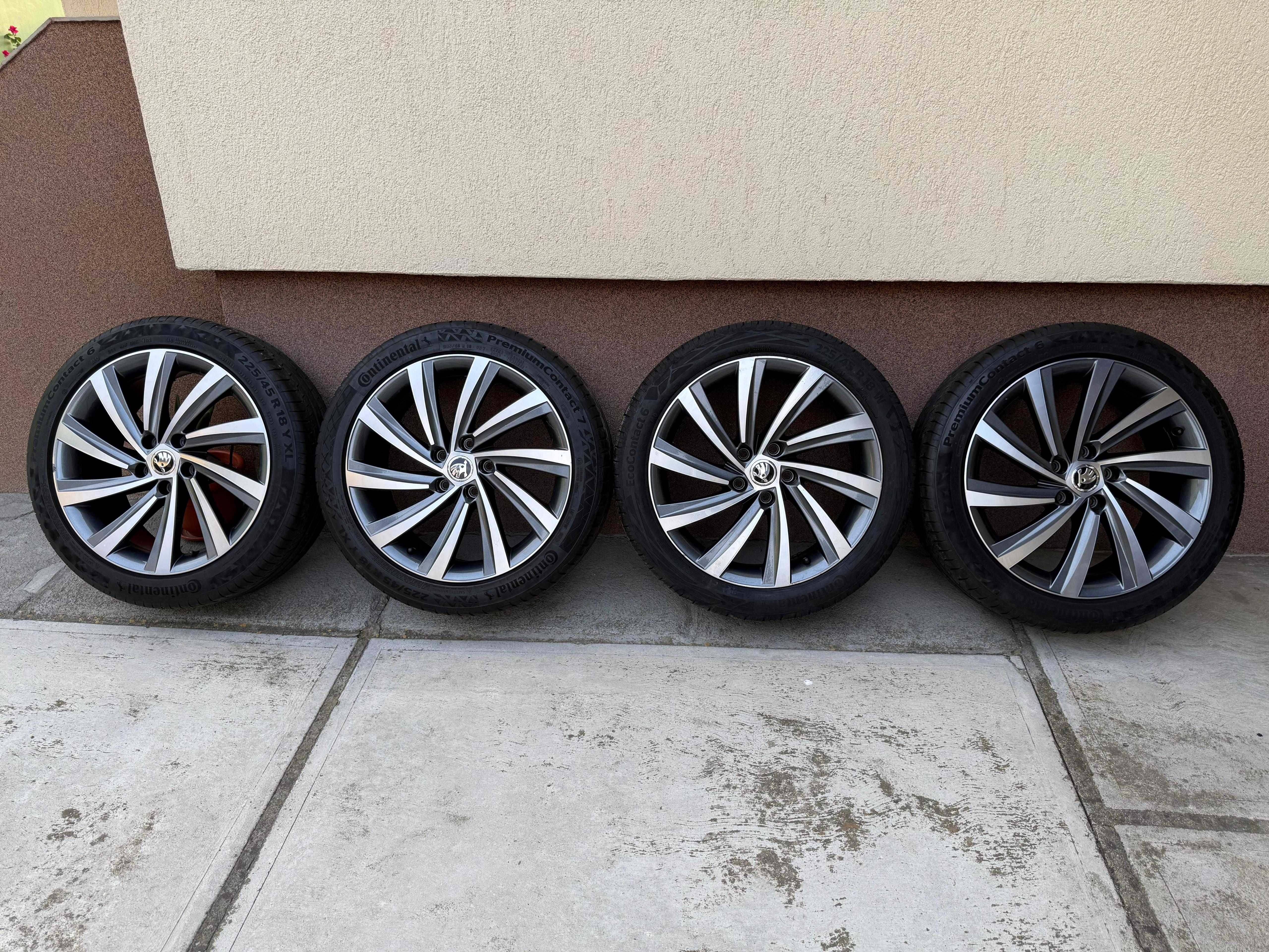 Jante Perseus originale Skoda 5 x 112 7,5x18 et 48