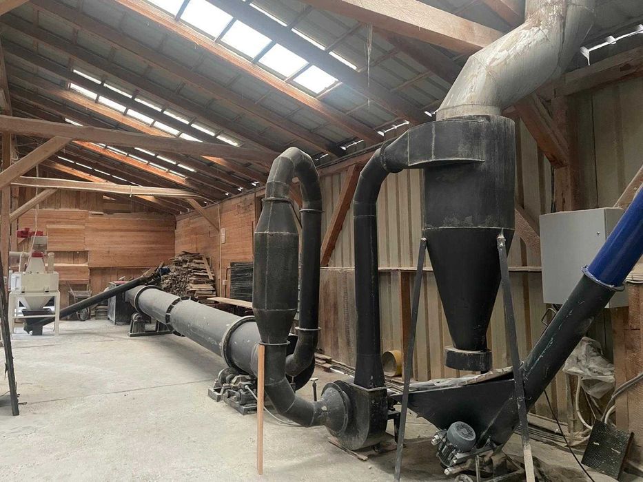 Linie productie PELETI - folosita