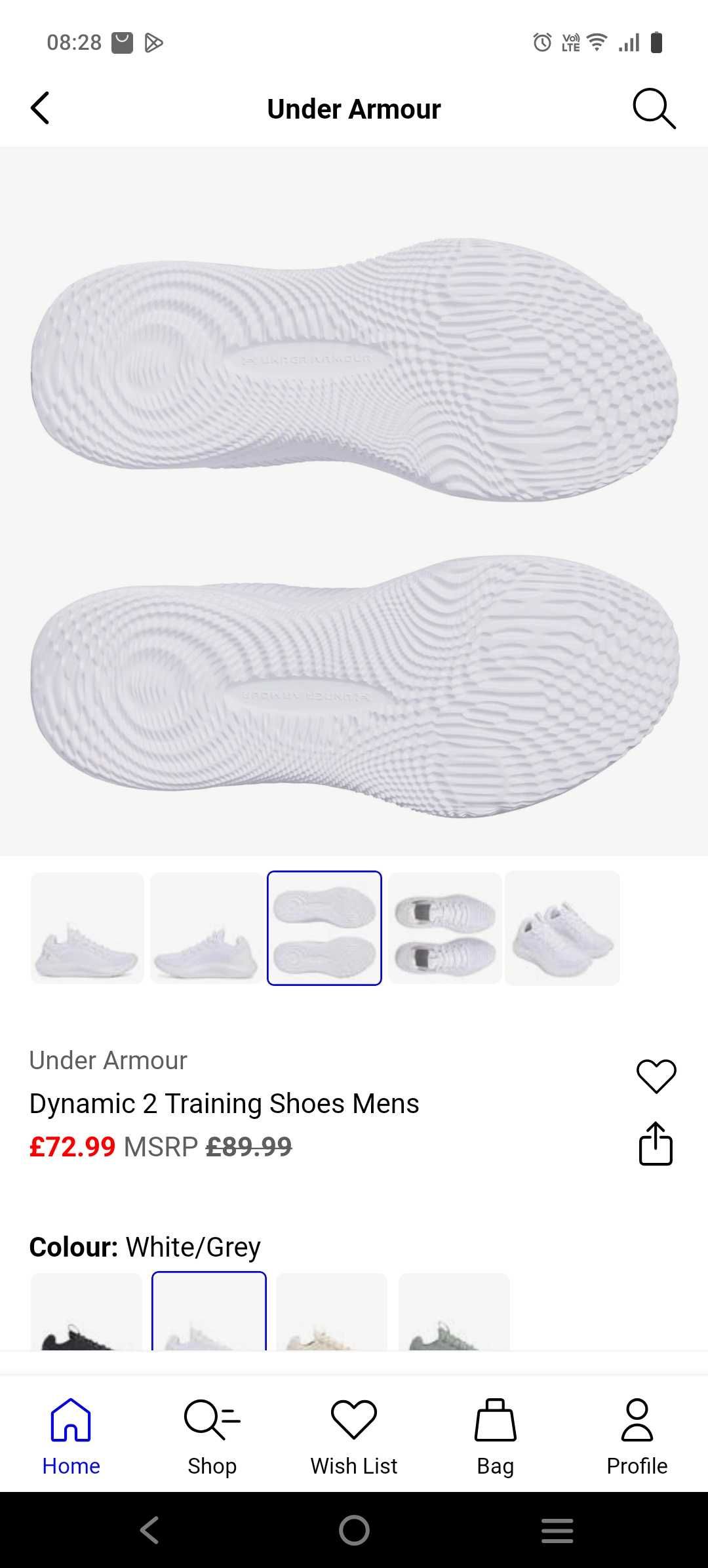 Маратонки Under armour