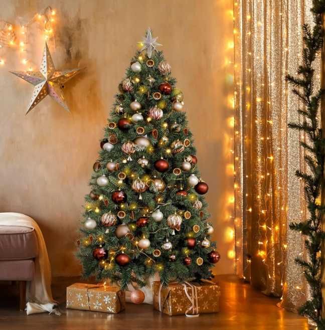 Brad SALCAR 150 cm, Pin și Molid, Suport Metalic, Montare Rapidă