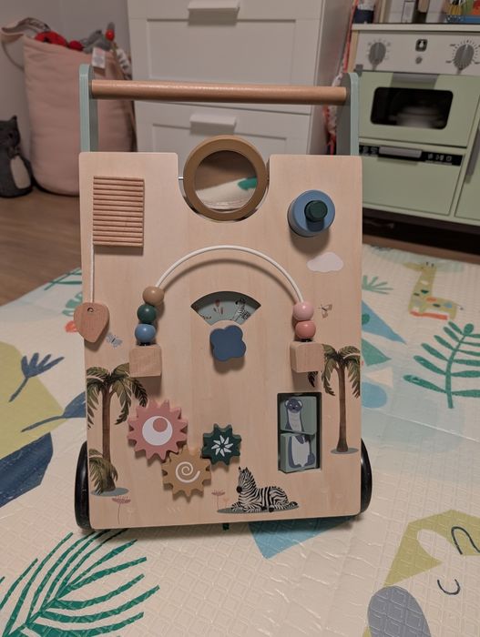 Дървена проходилка Moni toys