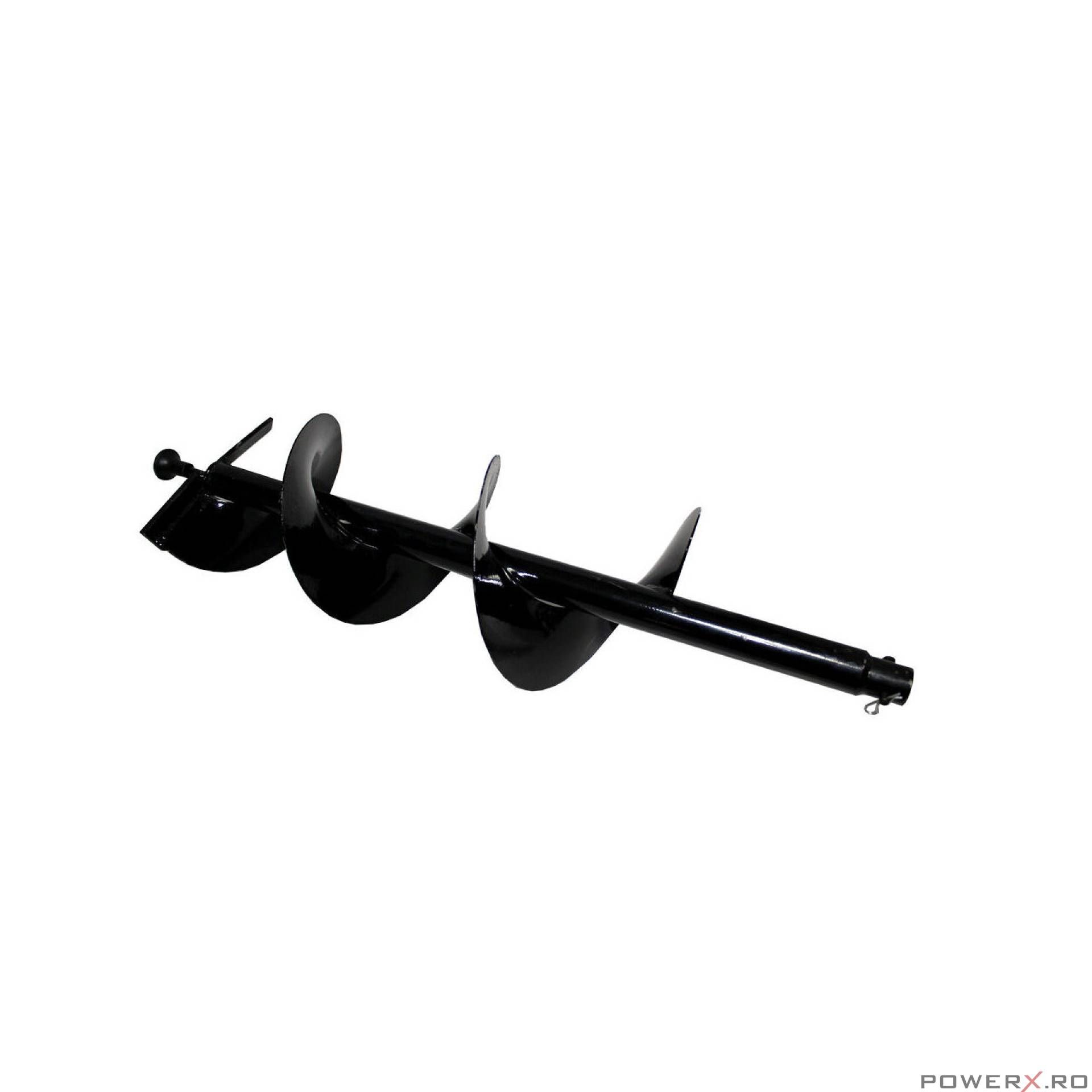 Motoburghiu pe benzina in 2 timpi 3 CP burghie 15cm 20cm 25cm Vertex