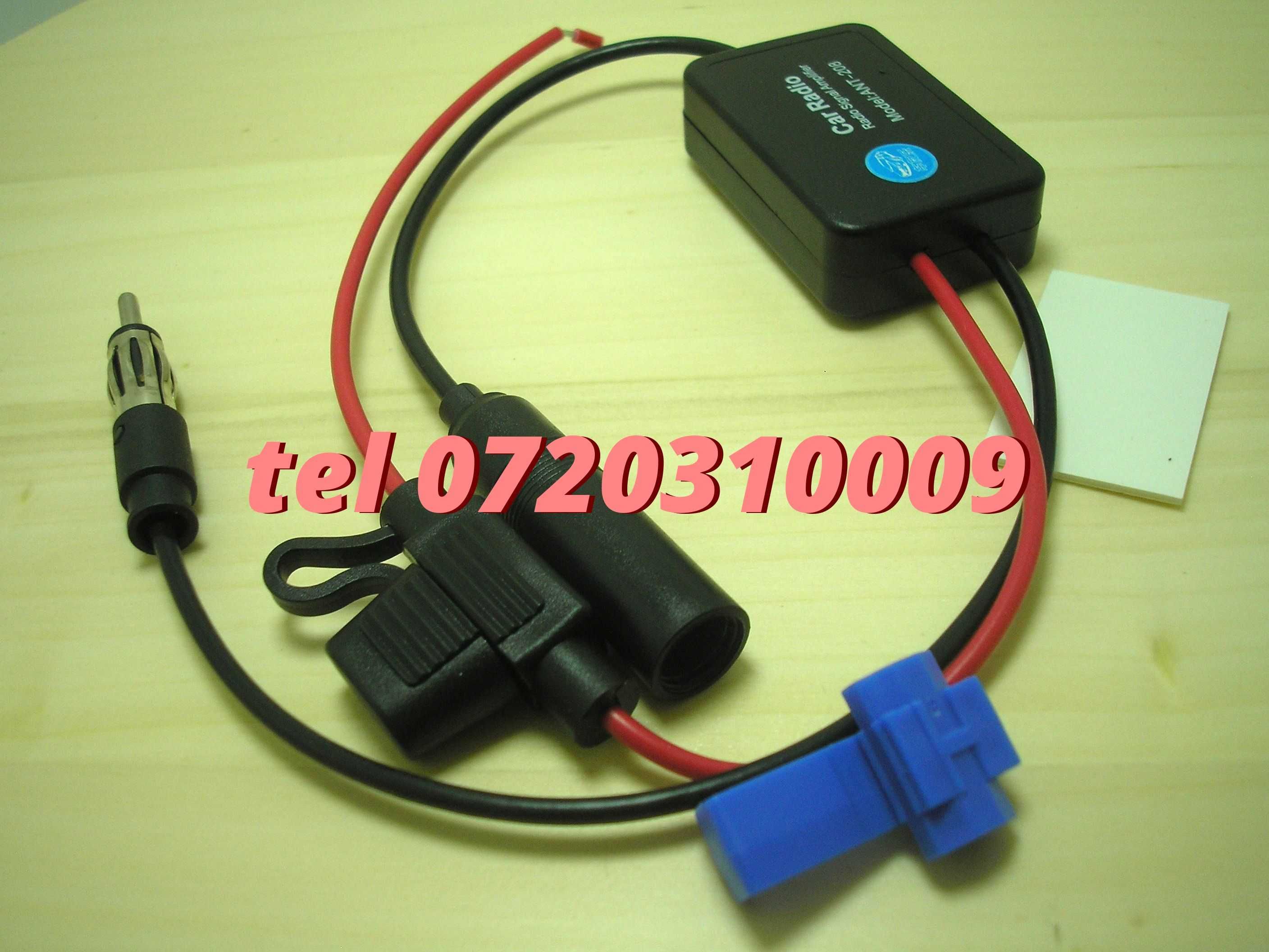 Amplificator Semnal Antena Radio Fm Am Cu Mufa Universala Pentru Navi