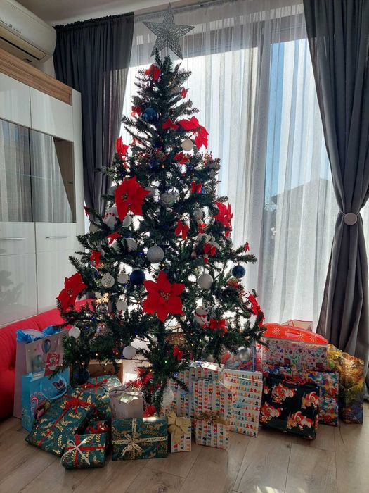 Изкуствена елха с височина 210 см.
Цена: 70 лв.