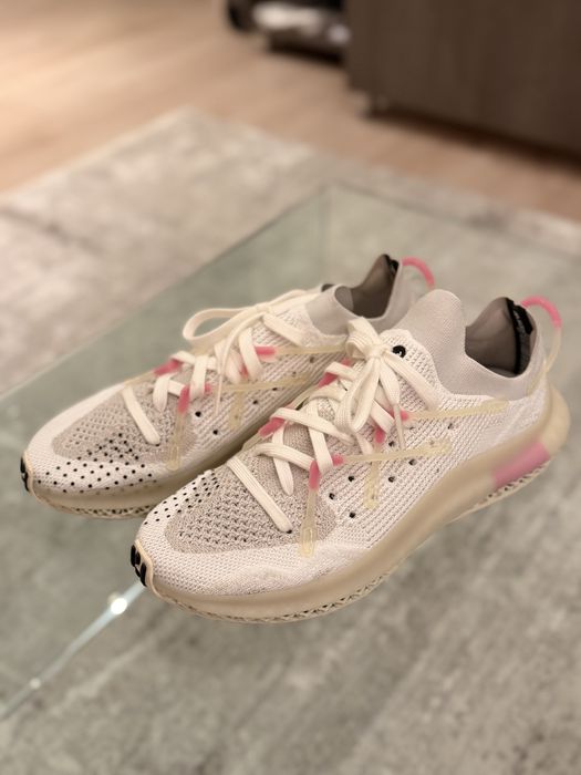 Vand Adidasi Adidas 4D Fusion White and Dust Pink