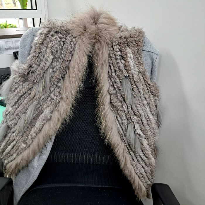 Елек естествен косъм от заек