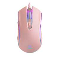 Проводная мышь - Rapoo V25S Pink
