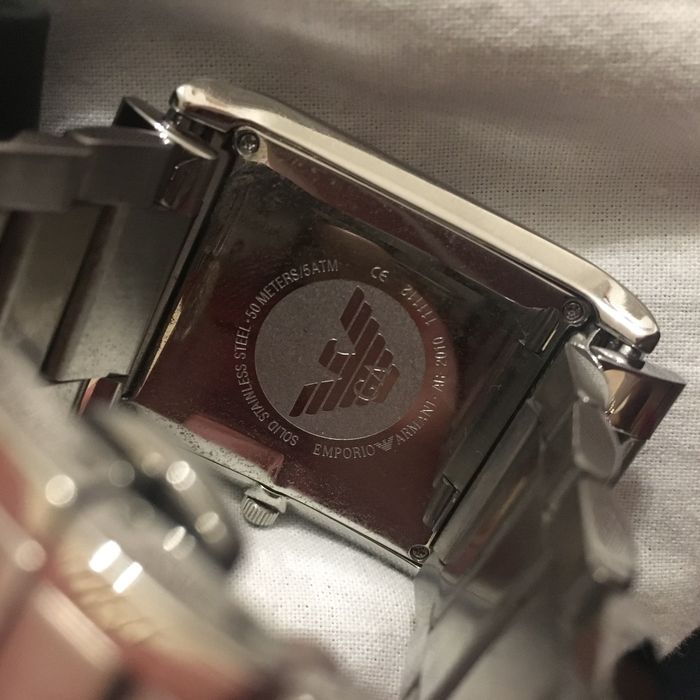 Мъжки часовник Emporio Armani Super Slim 36mm Mens Watch AR2010