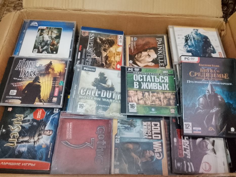 Коллекция фильмов и игры