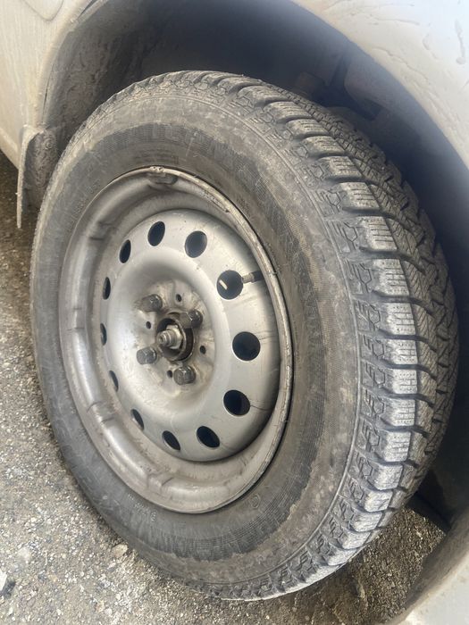 Зимный балон дискасымен