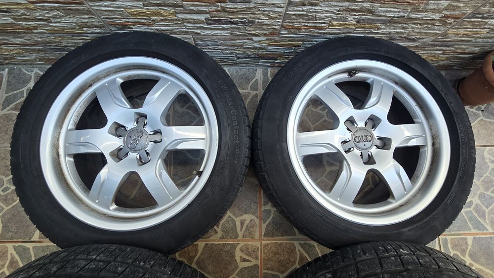 Jante aliaj 5x112 audi Anvelope iarna 225 50 r17 a5 a4