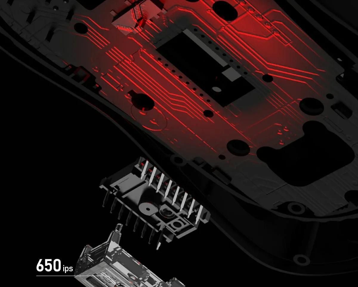 Gravastar mercury m1 pro безжична геймърска мишка - версия "бойна ръжд