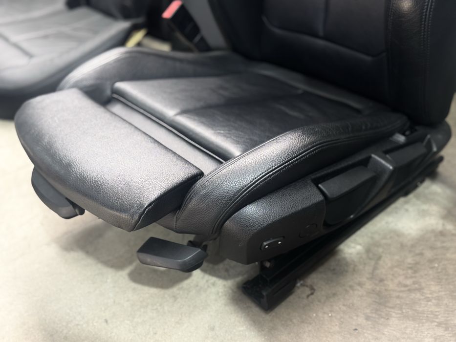 Перфектен рекаро салон черна кожа за BMW F31