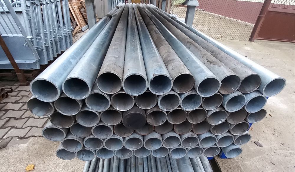 Поцинковани тръби Ф 60, 3 метра дължина.