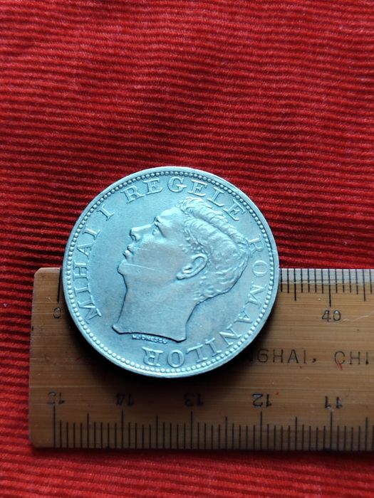 Moneda argint Mihai 500 lei