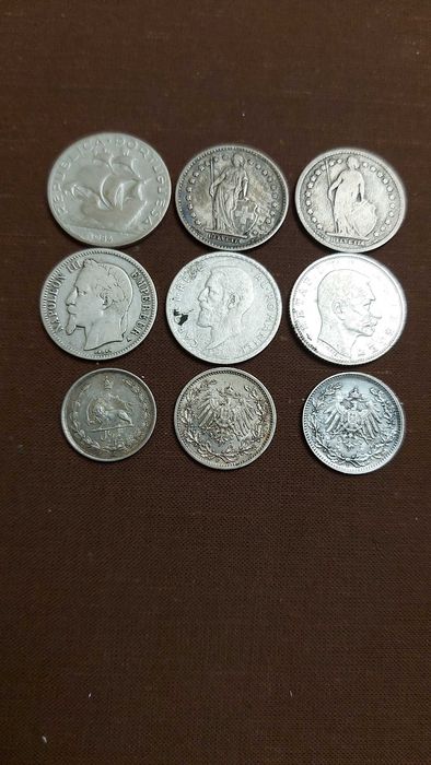 Monede vechii din  argint, 65 lei  bucata