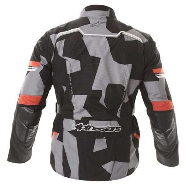 Яке Alpinestars Andes V2 Drystar Black/Camo/Red мото турър писта