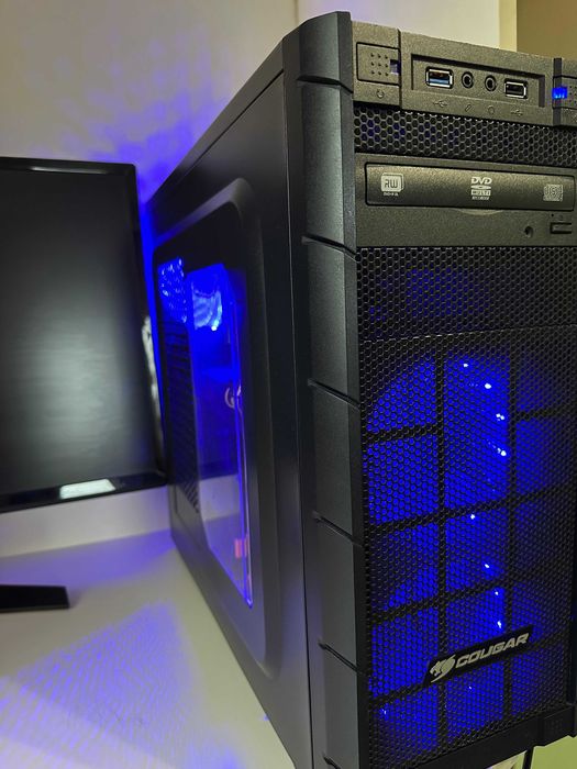 Мощный игровой компьютер i7-4790 аналог 3,9 GHz 8-ядер, видео GTX 1070