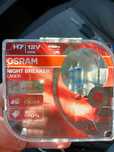 Vând becuri Osram Nightbreaker Laser H7