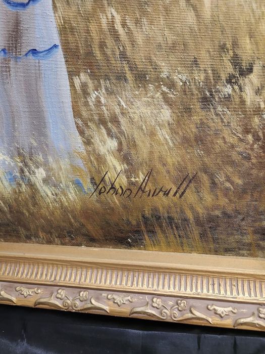 Картина рисувана върху платно