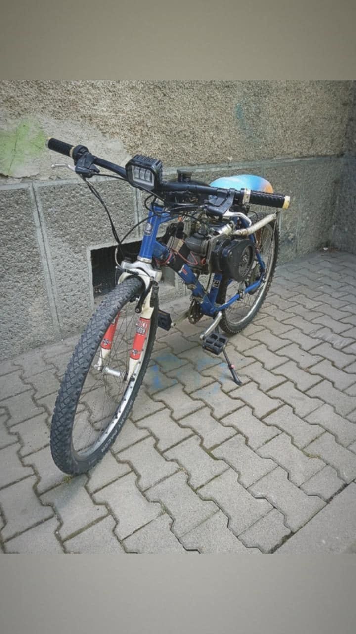 Веломотор 100cc 4t