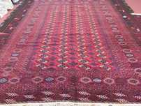 Covor Tekke (Bukhara) – autentic, tribal, lucrat manual