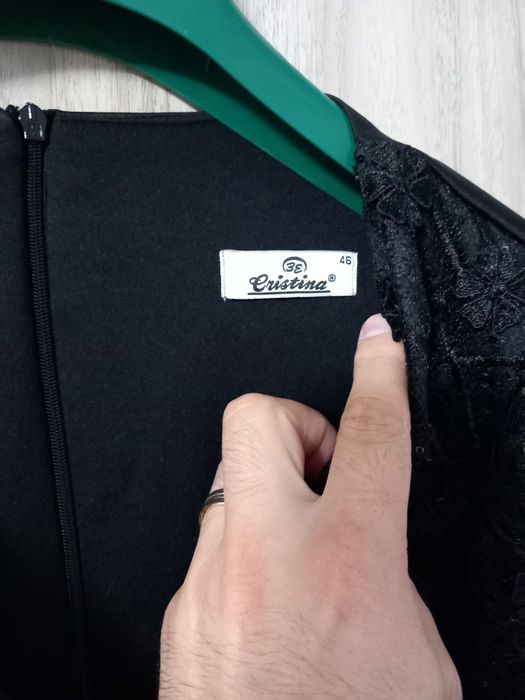 Rochie Neagra Neagra Eleganta