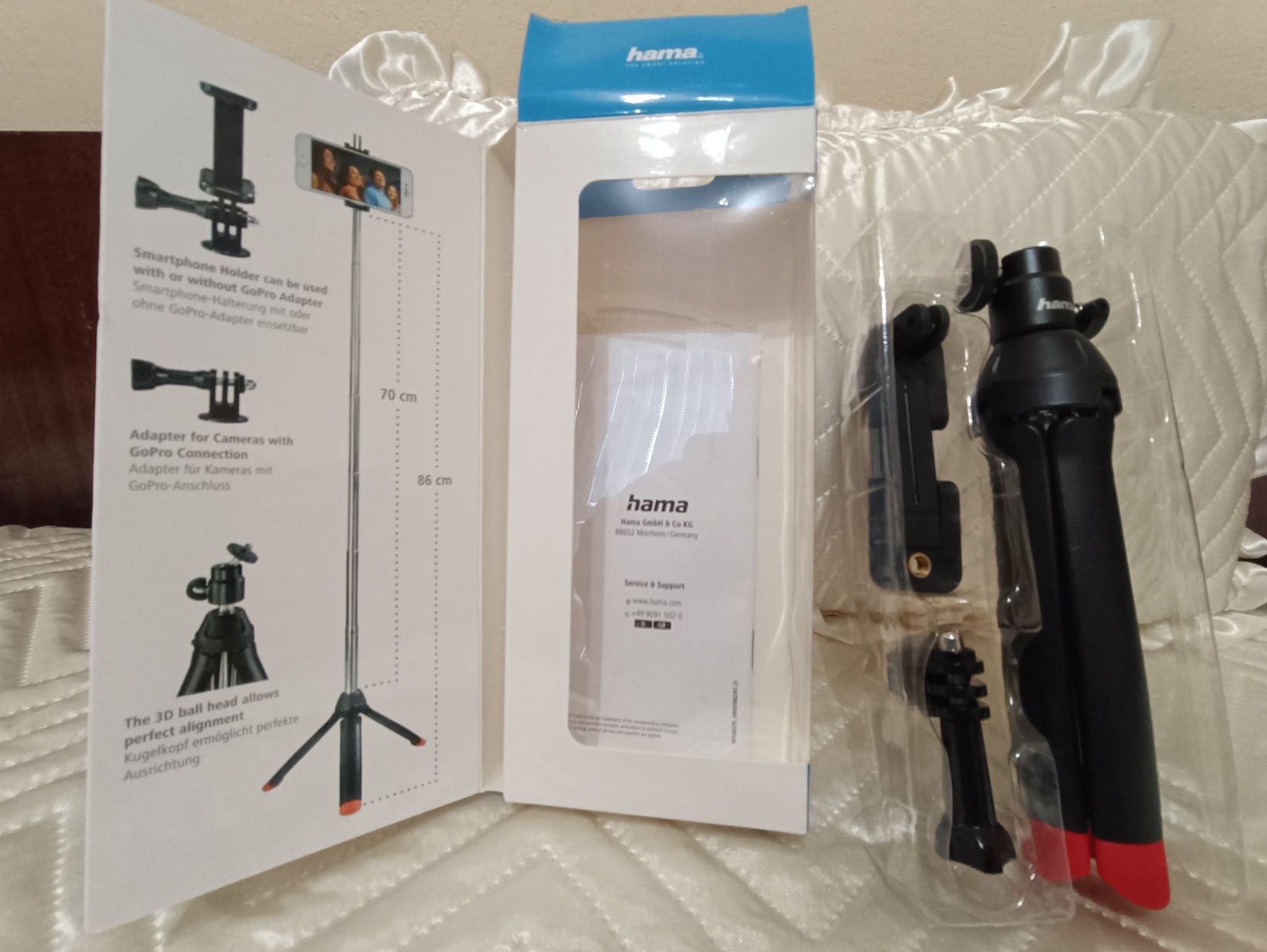 Мини статив HAMA Multi 4in1