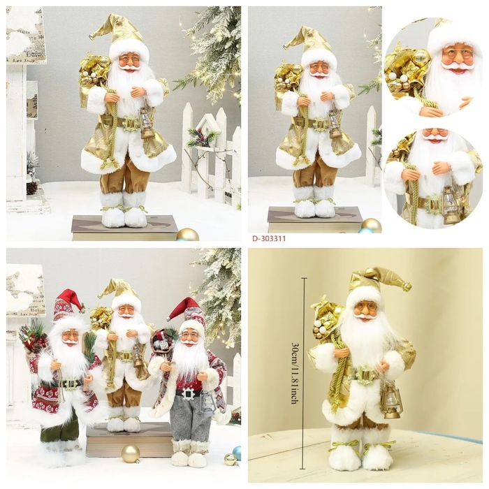 Figurine Mos Crăciun/Mos Nicolae 30 cm