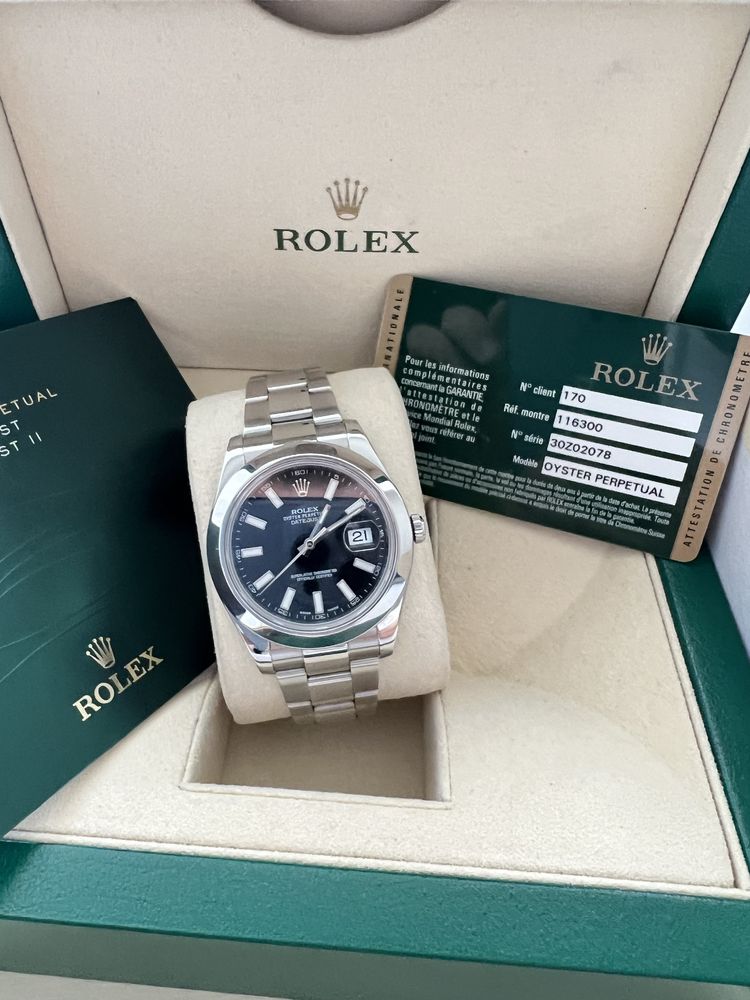 Rolex Datejust 41 mm Black Rhodium