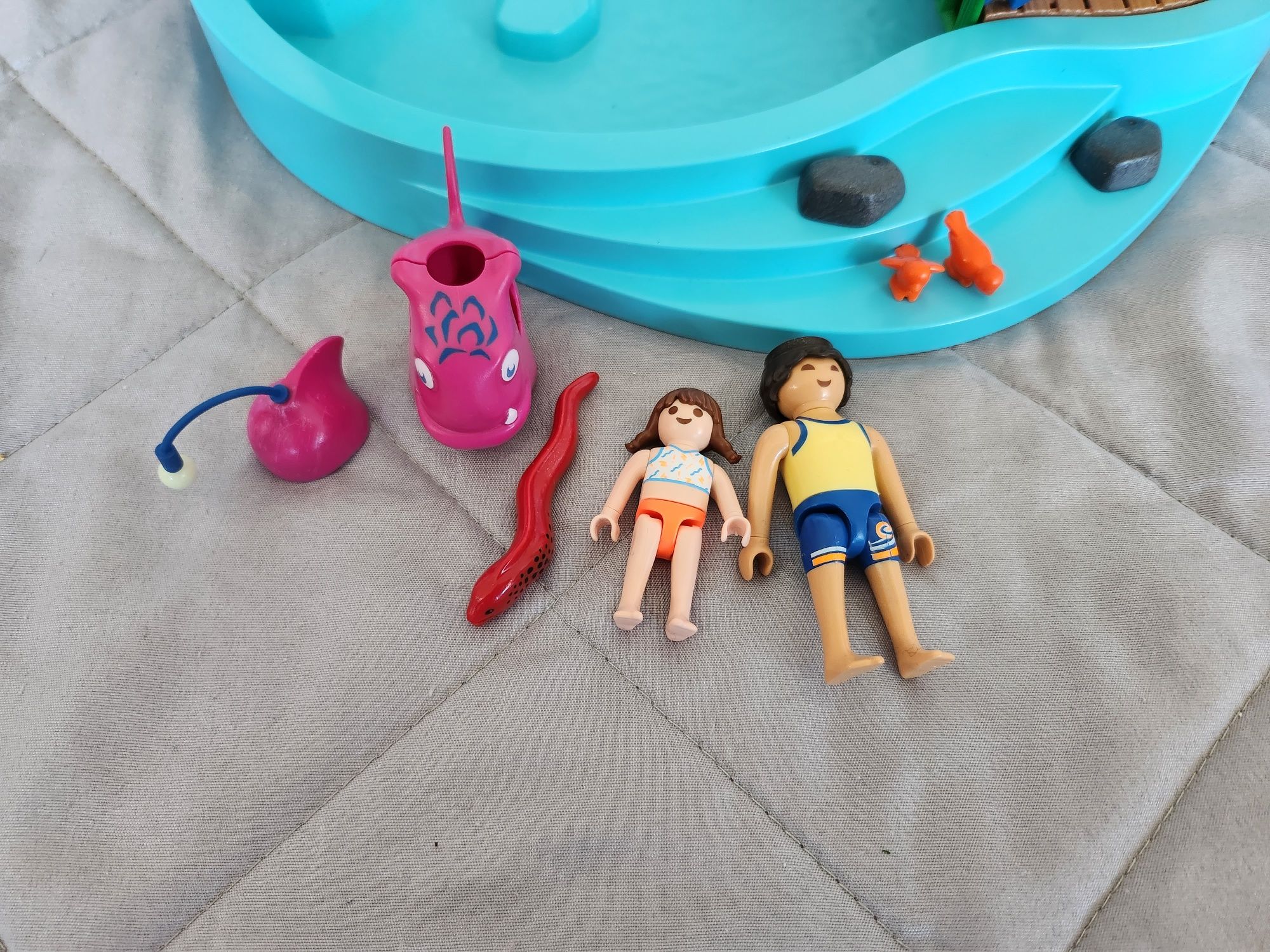 Playmobil piscină cu pistol de apă