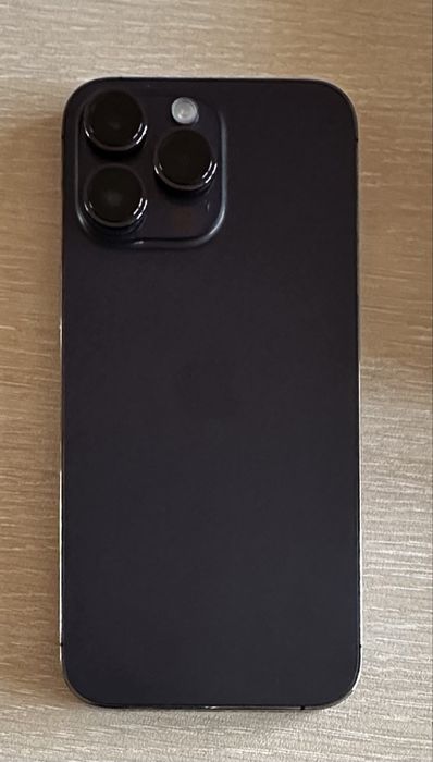 iPhone 14 Pro Max Deep Purple – Перфектно състояние + Подарък кейс!