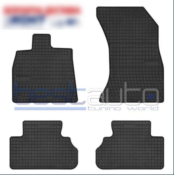 Автомобилни гумени стелки Frogum за Audi Q5 / Ауди Кю5 ( след 2017+)