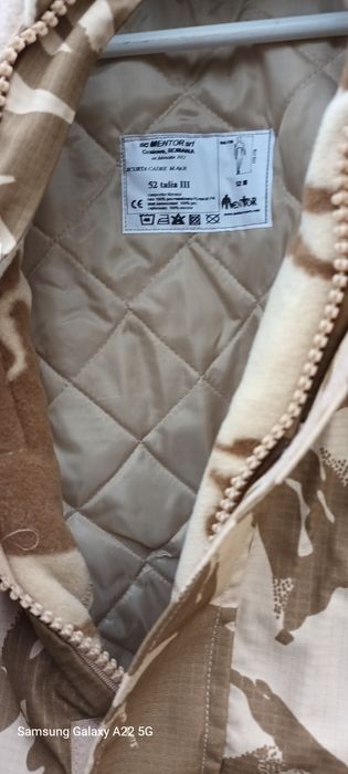 Scurta militara, camuflaj deșert