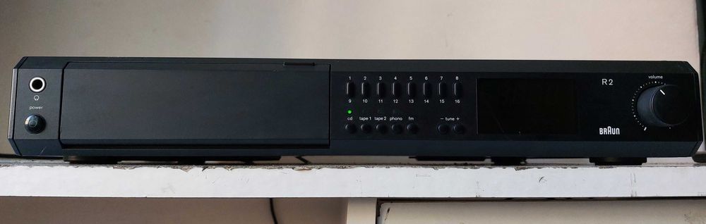 Braun Atelier R2 amplificator stereo hi end audiophile statie muzica