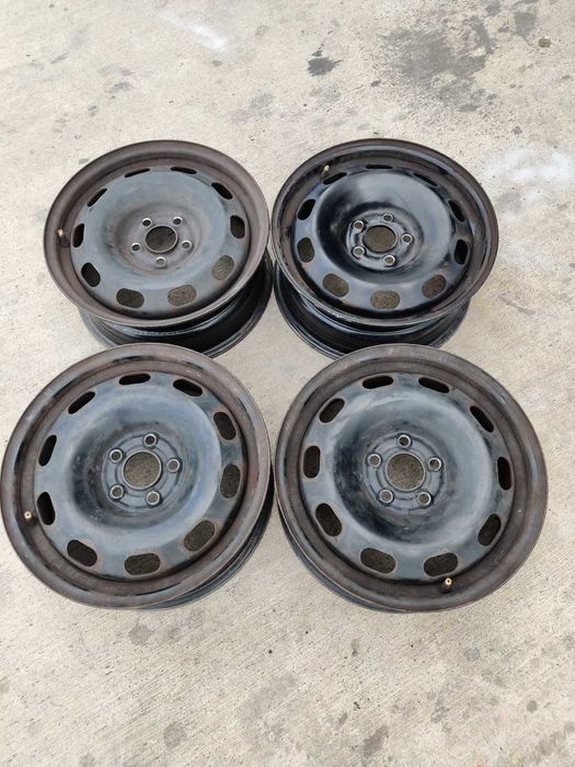 железни джанти 5x100 15 цола за голф 4 Ауди а3 audi  VW golf